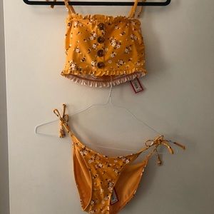 NWT Floral Bikini Set